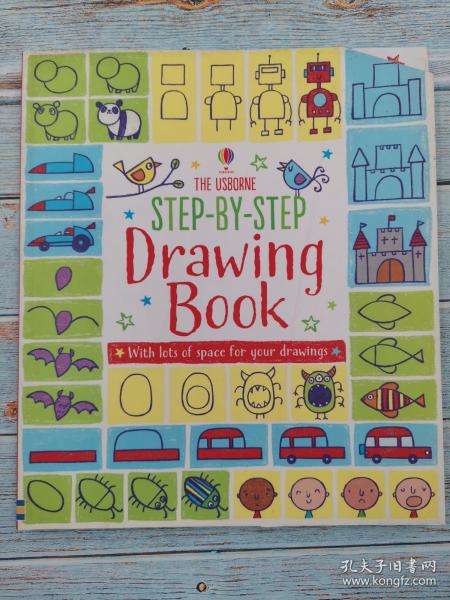 Step-By-Step Drawing Book 儿童分步绘画册