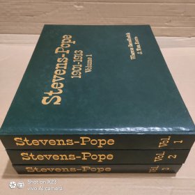 Stevens-Pope 1901-1913 Vol.1-Vol.3 (3本合售)