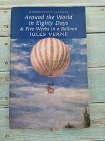 around the world in eighty days & five weeks in a balloon