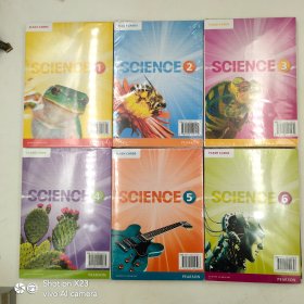 Flash cards Science1-6(6本合售）塑封
