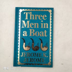 Three Men in a Boat Jerome K. Jerome 杰罗姆 三人同舟 烫金书口
