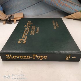 Stevens-Pope 1901-1913 Vol.1-Vol.3 (3本合售)