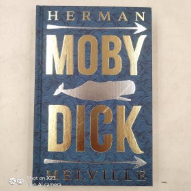 Moby Dick Herman Melville烫金书口