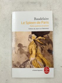 现货法语原版 巴黎的忧郁 Le Spleen de Paris