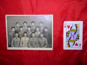 天津市上海道小学 1965年复转军人见习班合影留念（背面有赠言）