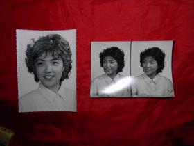 《天津市技术能手、模范护士》6张，附底片两张（天津市1978年 人物摄影佳作选）