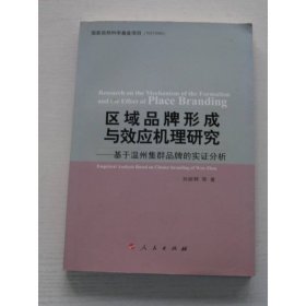 区域品牌形成与效应机理研究：国家自然科学基金项目