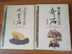 中国艺术品典藏大系奇石鉴赏与收藏＋观赏石2册合售 实物图 正版全新未拆封