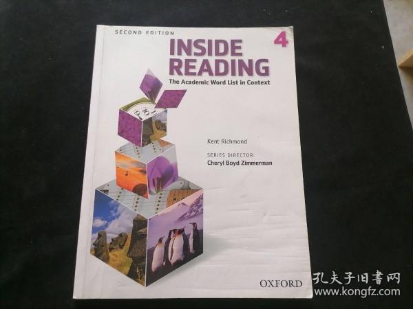 英文原版牛津学术英语教材：（内部阅读4：语境中的学术词汇表）（Inside reading 4）（the academic word list in context）