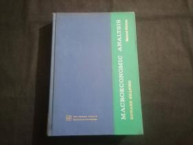 原版英文旧书：宏观经济分析（第2版）（16开精装）（1970年）（MACROE CONOMIC   ANALYSIS）（详细介绍了宏观经济学的理论）（稀见）