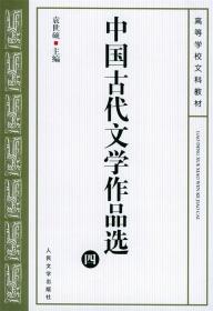 中国古代文学作品选 袁世硕 主编 人民文学出版社 9787020038008