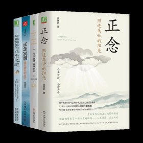 【全4册】正念：照进乌云的阳光+正念冥想：遇见更好的自己+穿越抑郁的正念之道+十分钟冥想 正版新书