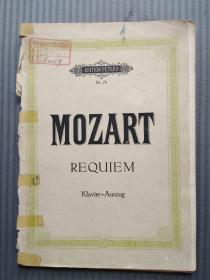老乐谱：Mozart: Requiem (莫扎特:安魂曲)