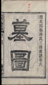 【提供资料信息服务】（货号2100）醴北鸿仙唐氏三修族谱： [醴陵]