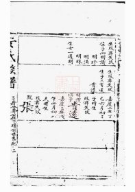 【提供资料信息服务】（货号5827）安氏族谱：[湖南汉寿]