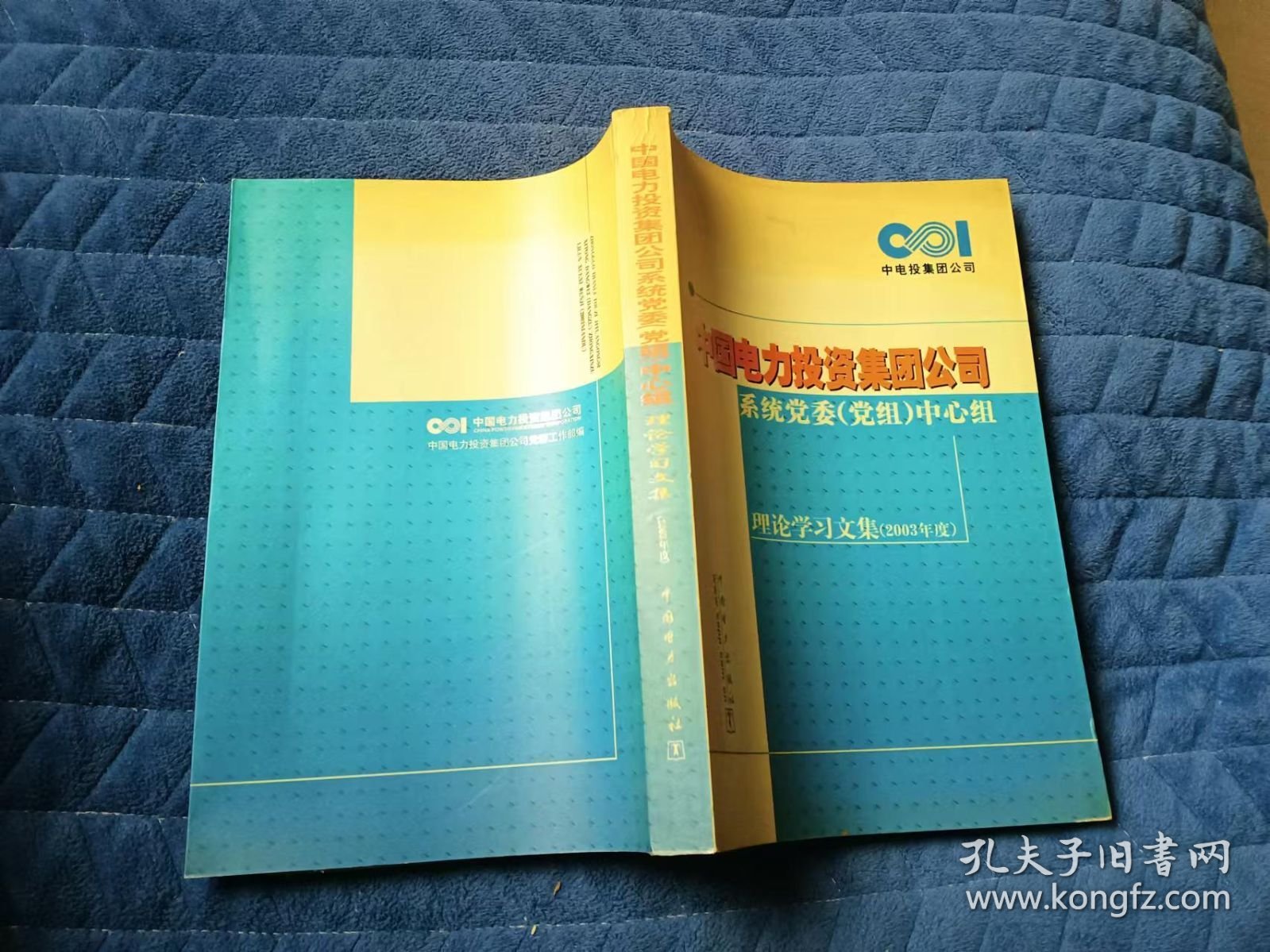中国电力投资集团公司系统党委（党组）中心组理论学习文集（2003年度）