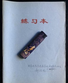 大地的女儿 郝诒纯 院士 《地区层划》 手稿笔记本
