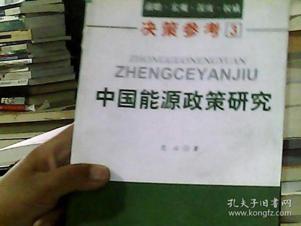 中国能源政策研究