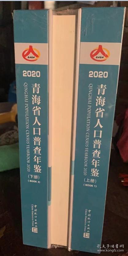 2020青海省人口普查年鉴 全三册