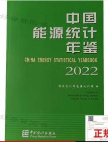 2022中国能源统计年鉴