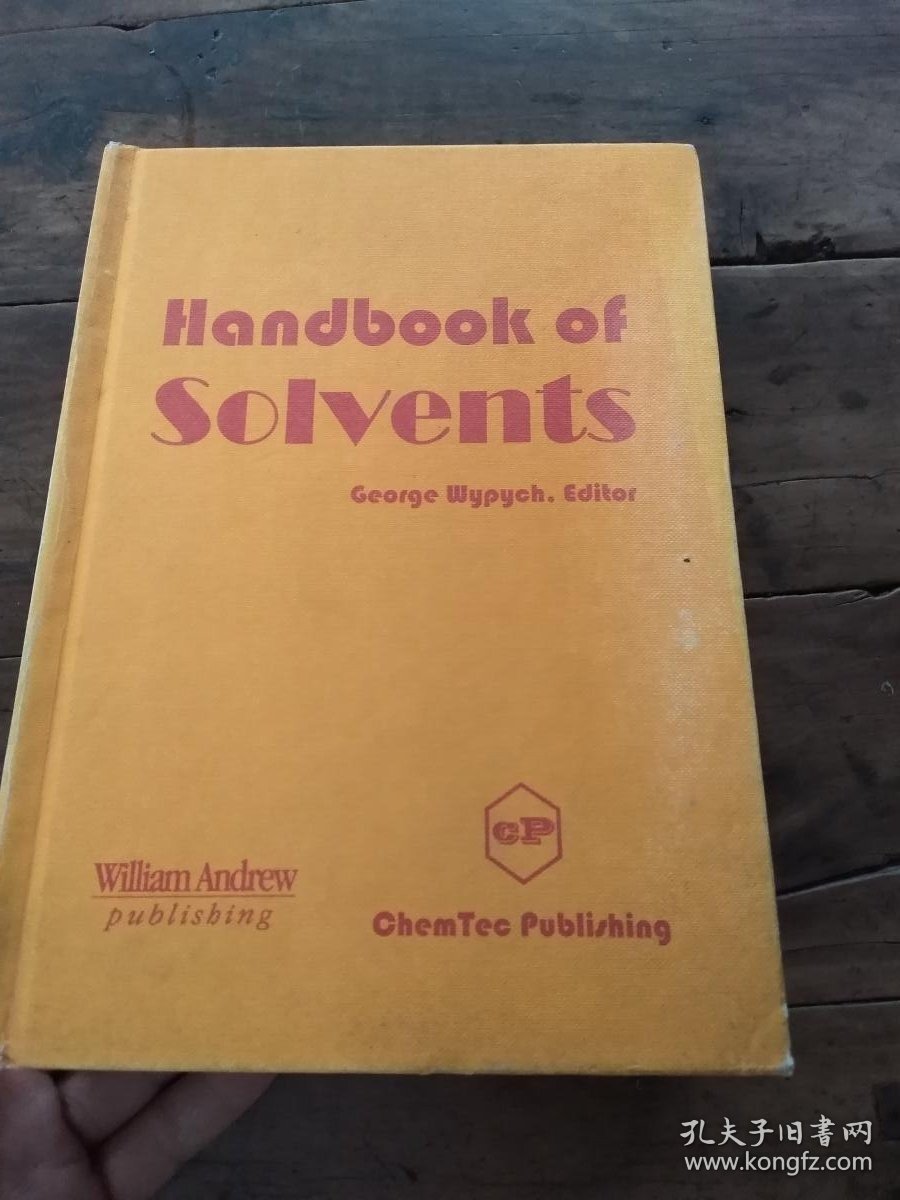Handbook of Solvents