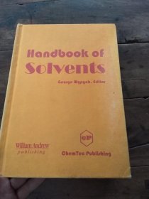 Handbook of Solvents