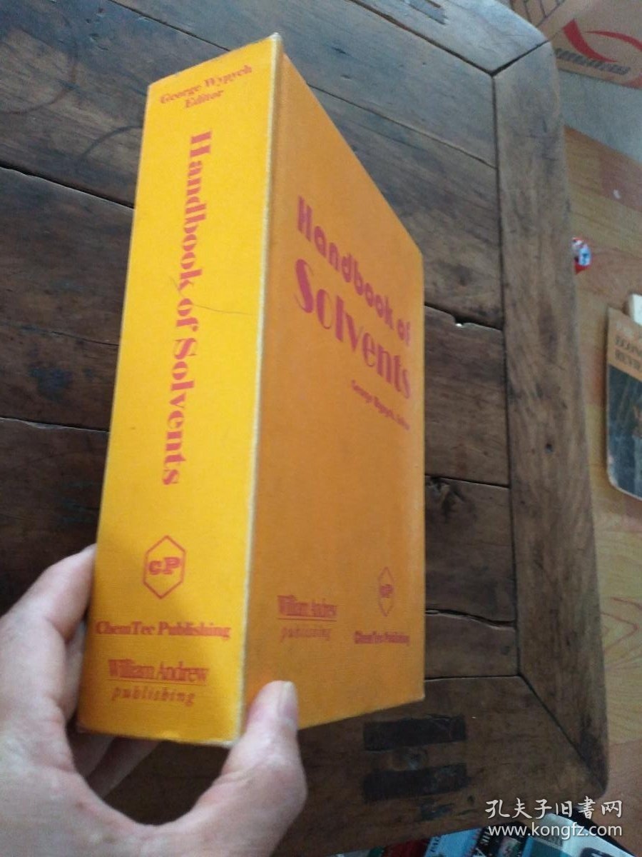 Handbook of Solvents