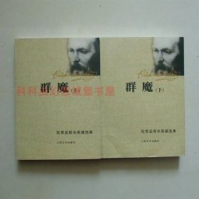 群魔上下2册 陀思妥耶夫斯基2011年人民文学出版社平装