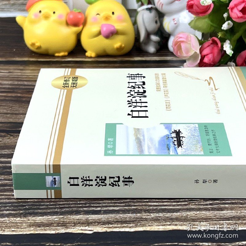 赠考点 白洋淀纪事 原著正版配套人教版七年级上册书完整版初中语文课外读物初一名著中学课外阅读书籍非人民教育出版社