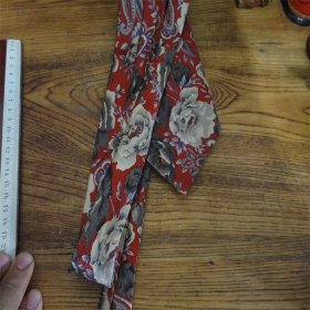 上世纪80-90年代品牌男生花点领带。