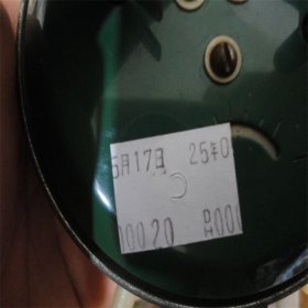 上世纪70-80年代老式舵牌纯铜芯台式闹钟配件时走时停。