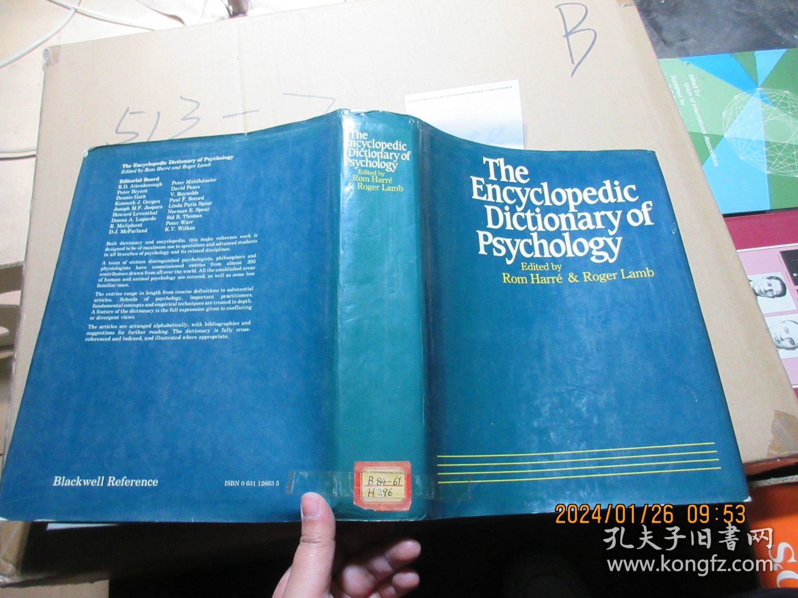 THE ENCYCLOPEDIC DICTIONARY OF PSYCHOLOGY 精 17846