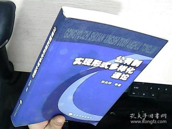 公有制实现形式多样化通论