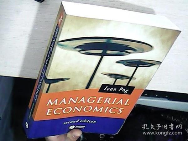 MANAGERIAL ECONOMICS（原版外文）