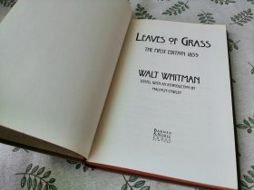 Leaves of Grass , the first edition 1855  /  英文原版 草叶集 Walt Whitman 沃尔特·惠特曼 英语