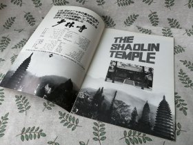 【电影场刊】 The Shaolin Temple / 少林寺    （日文原版   检索：李连杰 于海 丁岚 计春华 于承惠 香港电影宣传册 日语）