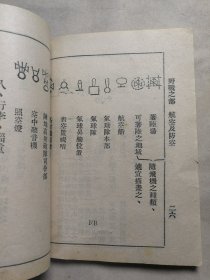 山西军事教育文献教科书！晋绥军事整理委员会印《陆军军队符号》完整一册全！