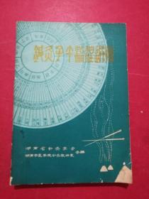 针灸子午流注选摘（湖南省针灸学会，湖南中医学院针灸教研室，1981年3月。320页一厚本）