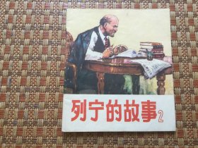 列宁的故事 2 【1977年1版1印 40开连环画】彩板