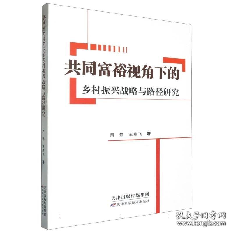 共同富裕视角下的乡村振兴战略与路径研究