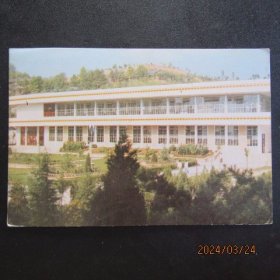 80年代 葛洲坝水电工程学院 学生二食堂 明信片