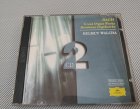 2CD : BACH  Great Organ Works  Beriihmte Orgelicerke  HELMUT WALCHA