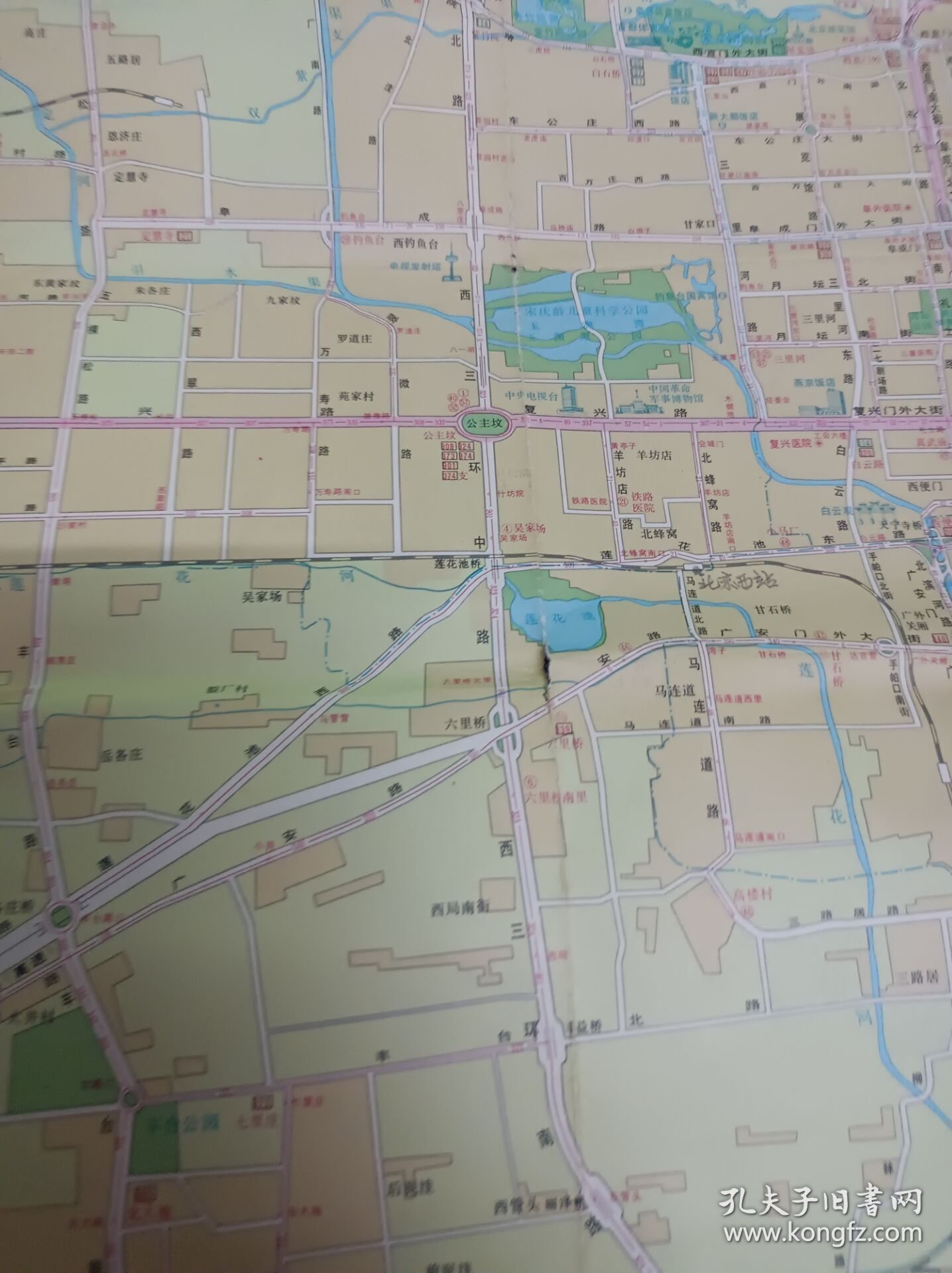 北京旅游交通图