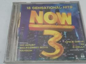 NOW 3 18 SENSATIONAL HITS     CD