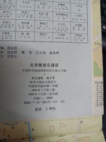 北京旅游交通图