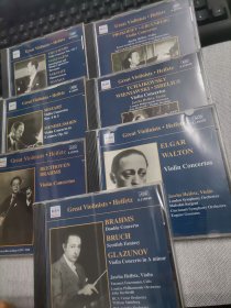 CD 《Great Violinists Heifetz   》7碟合售