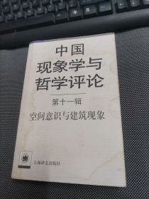 中国现象学与哲学评论（第11辑）：空间意识与建筑现象