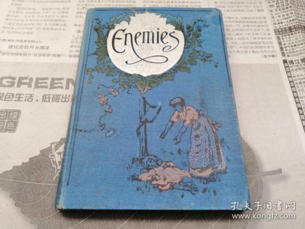 罕见晚清1909年英国绝版印制的玛丽安·伊莎贝尔·赫瑞尔百年珍稀古籍《ENEMIES》