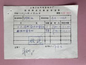 电影收藏资料 1973年（上海科学教育电影制片厂）上海工农兵电影制片厂，签名，许岳生， 《科技简报第3号》(1979年)编导，《科学与技术第128号》上科影1991年摄制。编导：许岳生