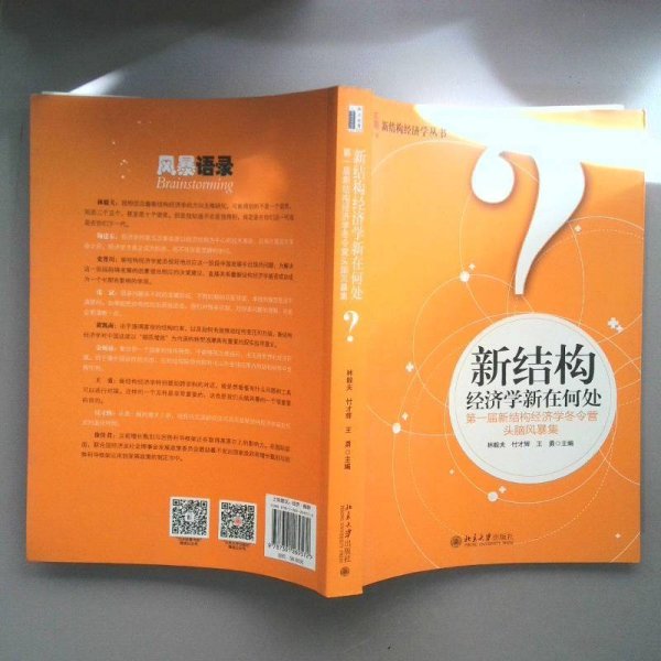 新结构经济学新在何处：第一届新结构经济学冬令营头脑风暴集